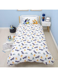 Bluey reversible duvet cover set single 135x200cm - British product