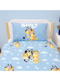 Bluey reversible duvet cover set single 135x200cm - British product