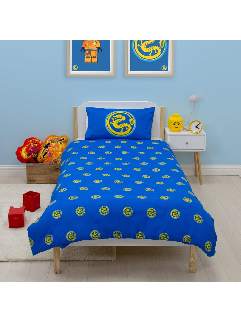 LEGO Ninjago reversible duvet cover set single, UK version
