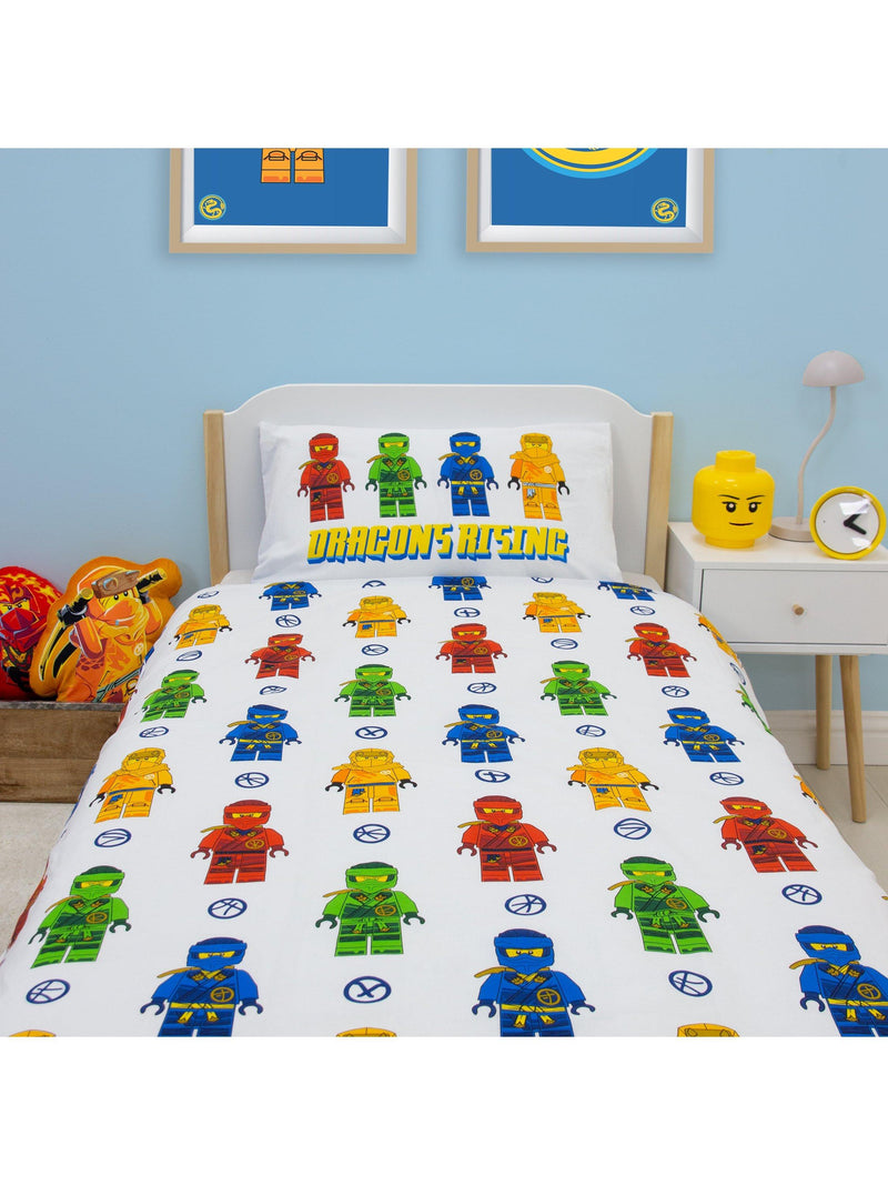 LEGO Ninjago reversible duvet cover set single, UK version
