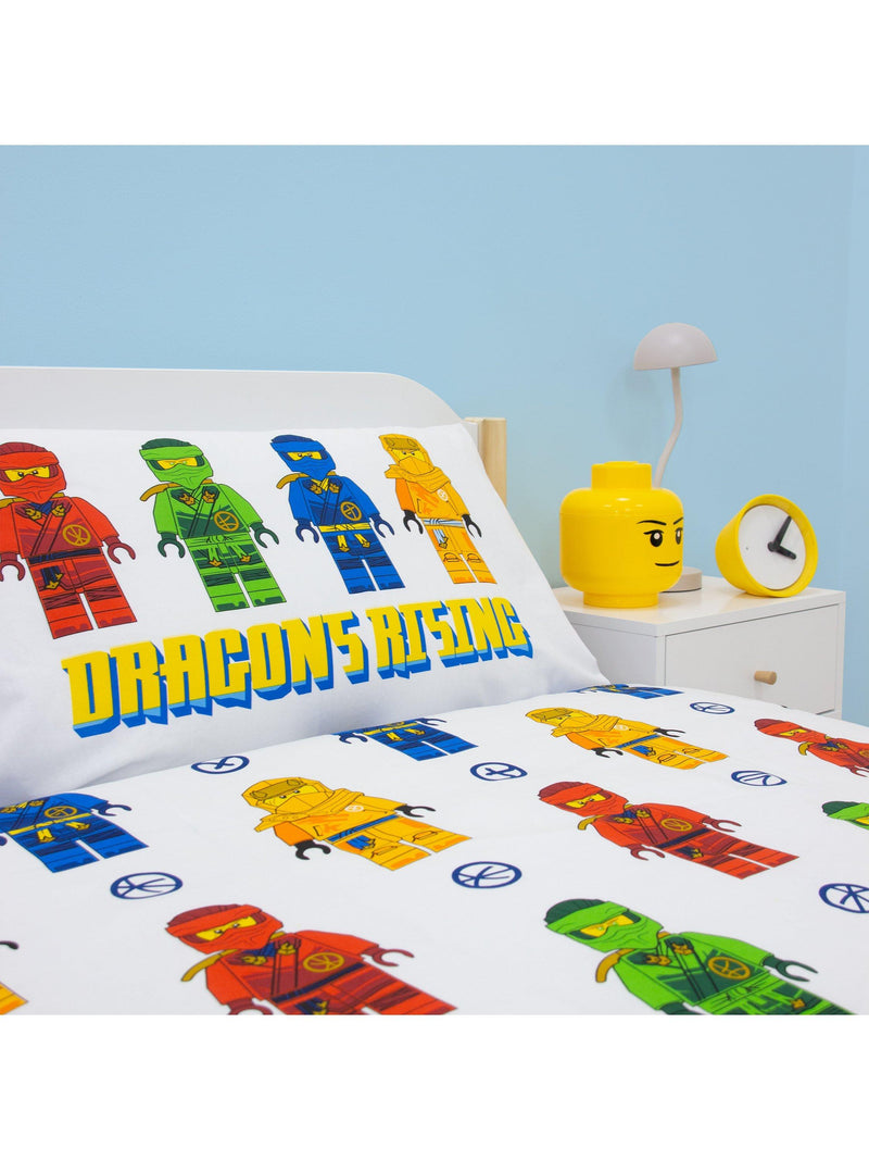 LEGO Ninjago reversible duvet cover set single, UK version