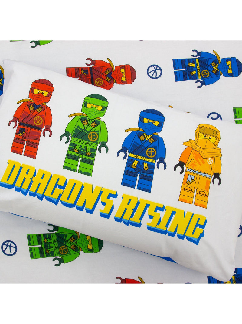 LEGO Ninjago reversible duvet cover set single, UK version
