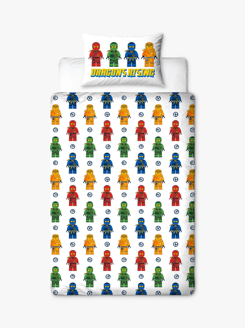 LEGO Ninjago reversible duvet cover set single, UK version