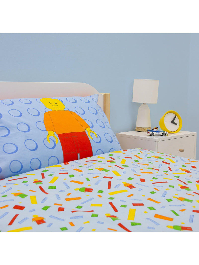 LEGO reversible duvet cover set single bed, UK version