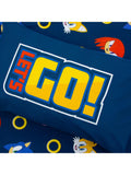 Sonic reversible bedding set for single beds, imported from the UK