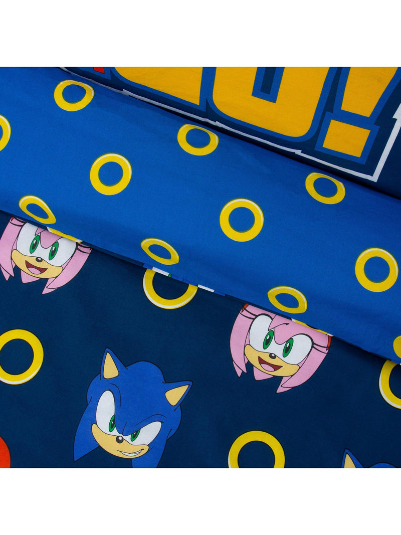Sonic reversible bedding set for single beds, imported from the UK