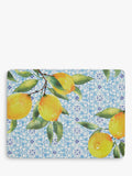 Pimpernel Amalfi Lemons placemat and coaster set of 6, UK version
