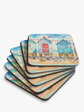 Pimpernel Beach Huts placemat set of 6 - British product