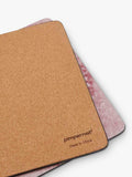 Pimpernel Rose Quartz cork-backed placemat and coaster set - British product