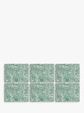 Pimpernel tapestry sage placemat coaster set (British brand)