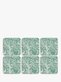 Pimpernel tapestry sage placemat coaster set (British brand)