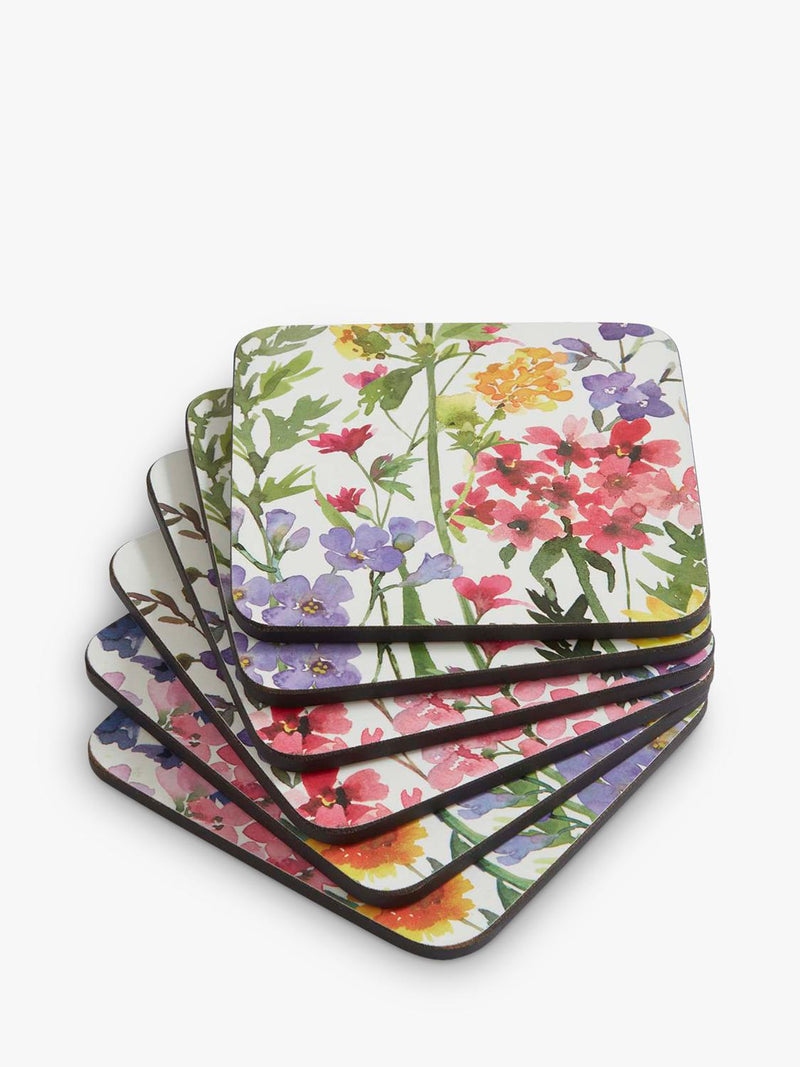 Pimpernel Wildflowers placemat and coaster set - British brand