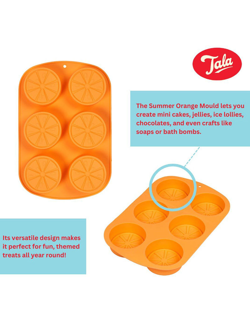 Tala lemon silicone mould 6 cavity tray (British brand)