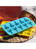 Tala palm tree silicone ice cube mould blue 10 cube, UK version