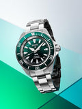 Seiko Prospex PADI diver's watch SRPL53K1 green dial, UK version