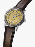 Seiko automatic golden yellow dial watch, imported from the UK
