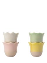 John Lewis Jamie Oliver Big Love Excellent Stoneware Egg Cups, Set of 4, Multi- Buy online at McGrocer