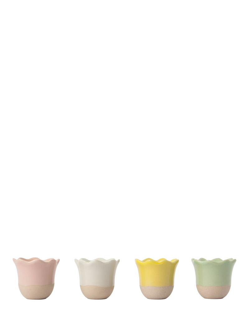 Jamie Oliver stoneware egg cups set of 4 (British brand)