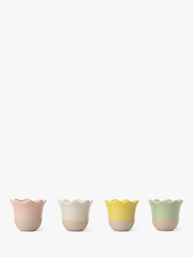 Jamie Oliver stoneware egg cups set of 4 (British brand)