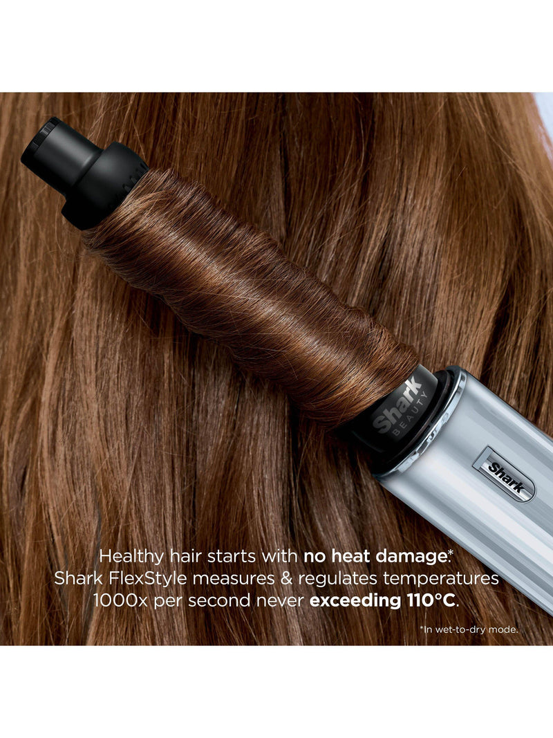 Shark hair styler blue - British product