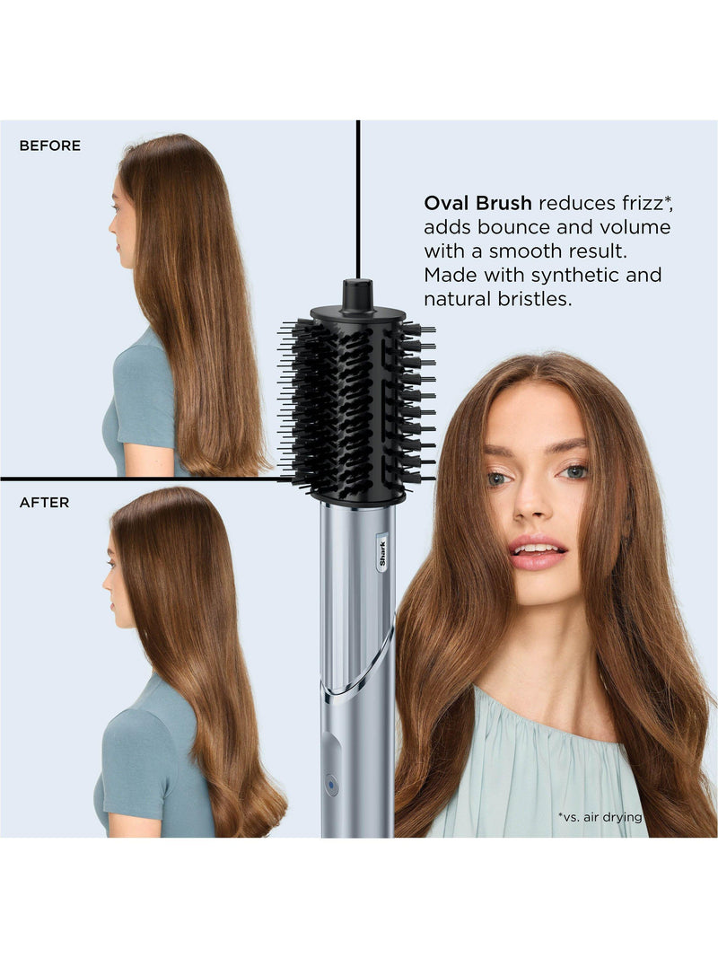 Shark hair styler blue - British product