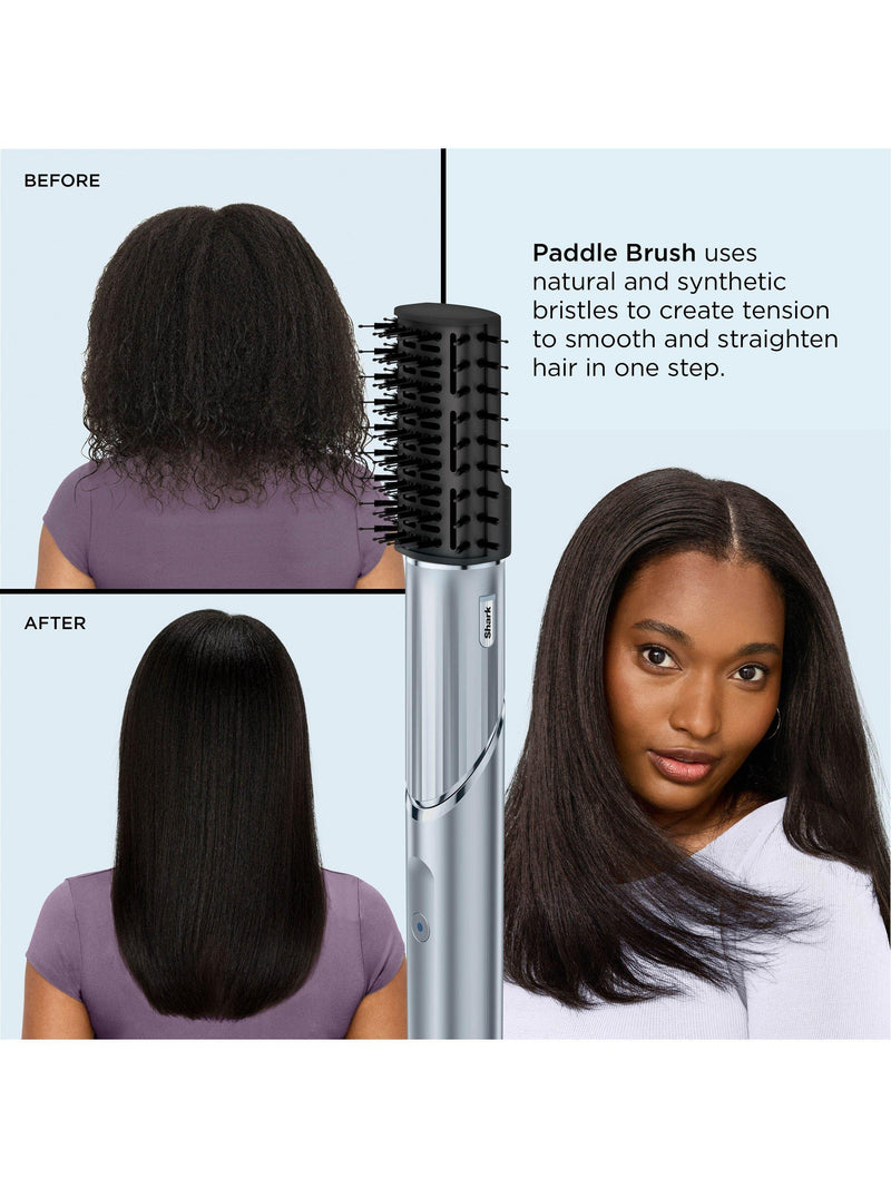 Shark hair styler blue - British product