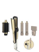 John Lewis Shark Glam Multi Styler French Gold Hair Styler- Buy online at McGrocer