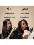 Shark Glam Multi Styler French Gold, imported from the UK