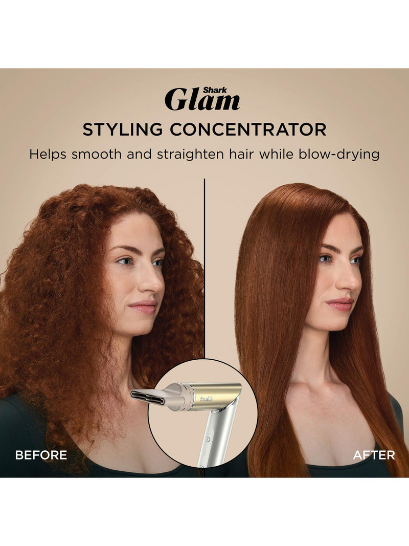 Shark Glam Multi Styler French Gold, imported from the UK