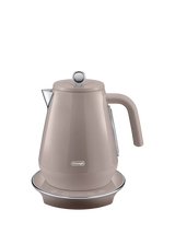 John Lewis De'Longhi Eclettica Variable Temperature KBY3011 Electric Kettle, 1.7L, Beige- Buy online at McGrocer