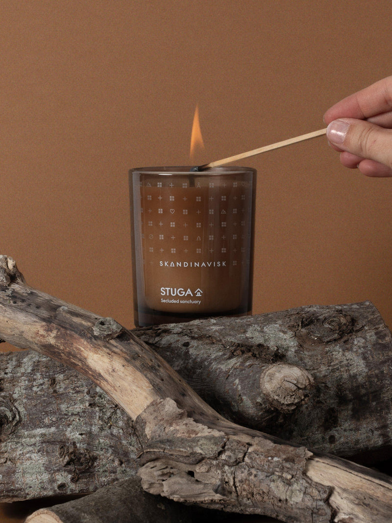 SKANDINAVISK Stuga scented candle 200g (British brand)