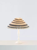 John Lewis Palenque Stripe Pleat Lampshade, Dia.40cm