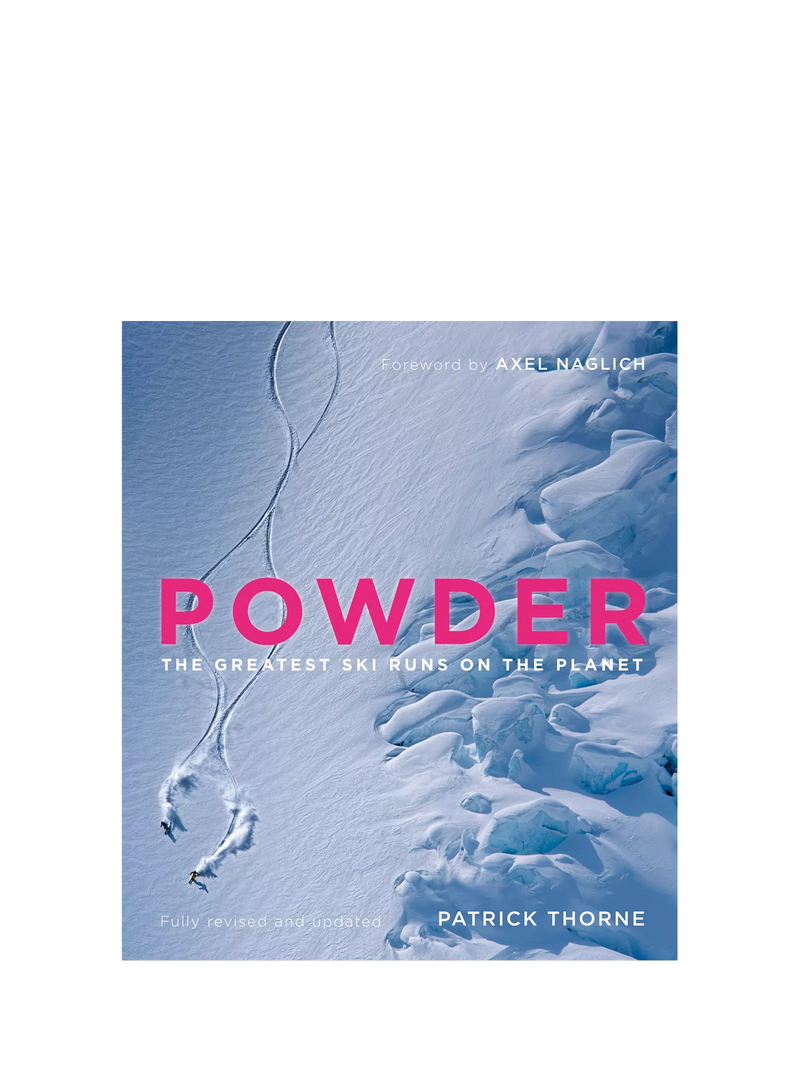 Hachette Book Group Powder ski runs guide 224 pages, imported from the UK