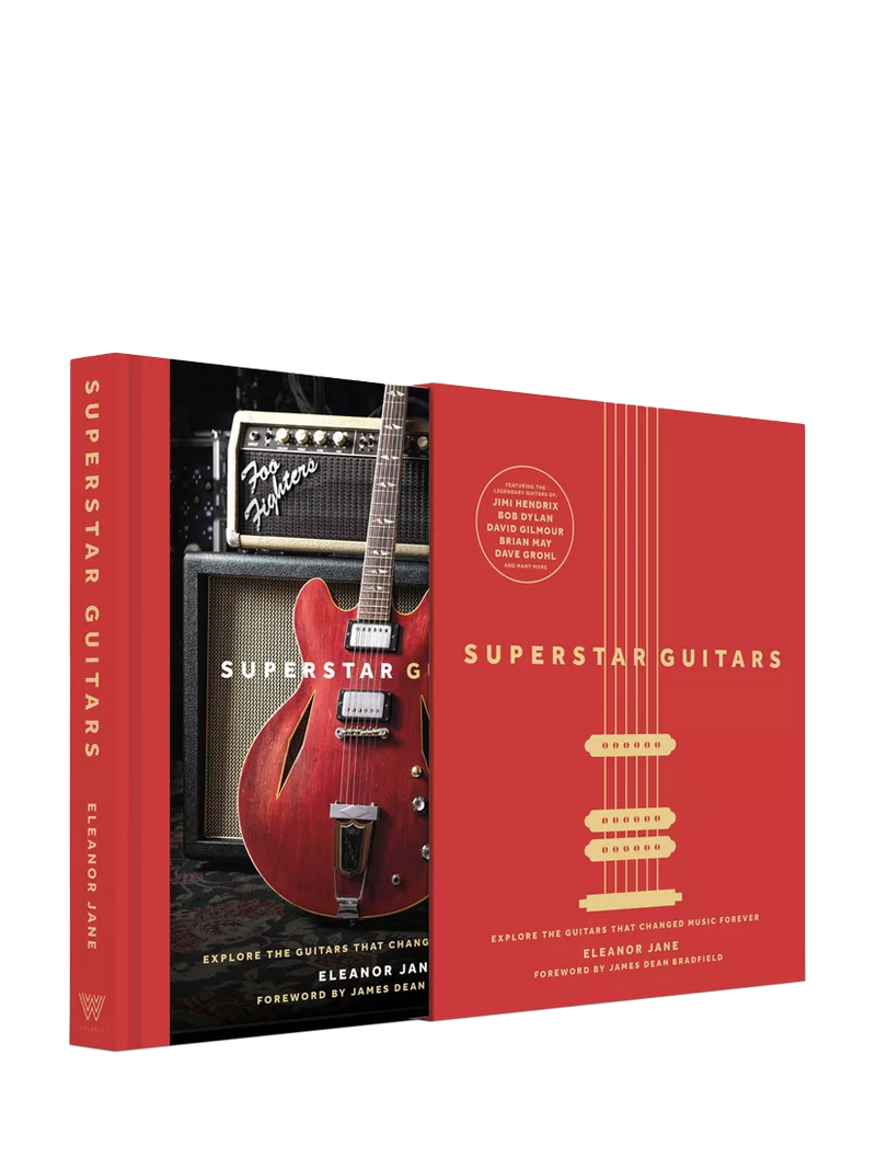 Hachette Superstar Guitars book hardback slipcase, UK version
