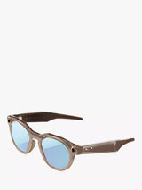 John Lewis Oakley Meta HSTN Glasses, Brown Smoke, Prizm Deep Water Polarized Lenses- Buy online at McGrocer