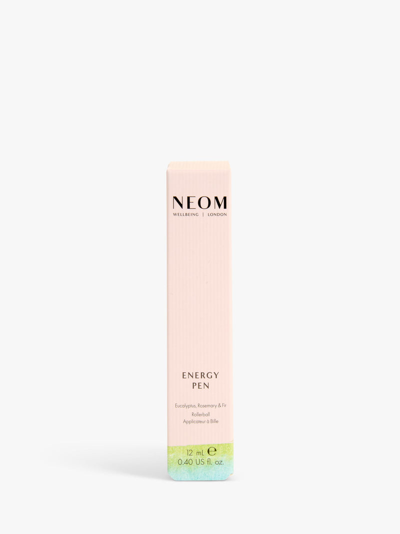 NEOM Energy Pen 12ml essential oil roll-on, imported from the UK