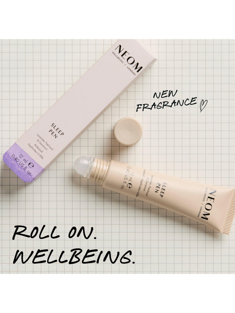 NEOM Wellbeing London Sleep Pen 12ml aromatherapy, UK version