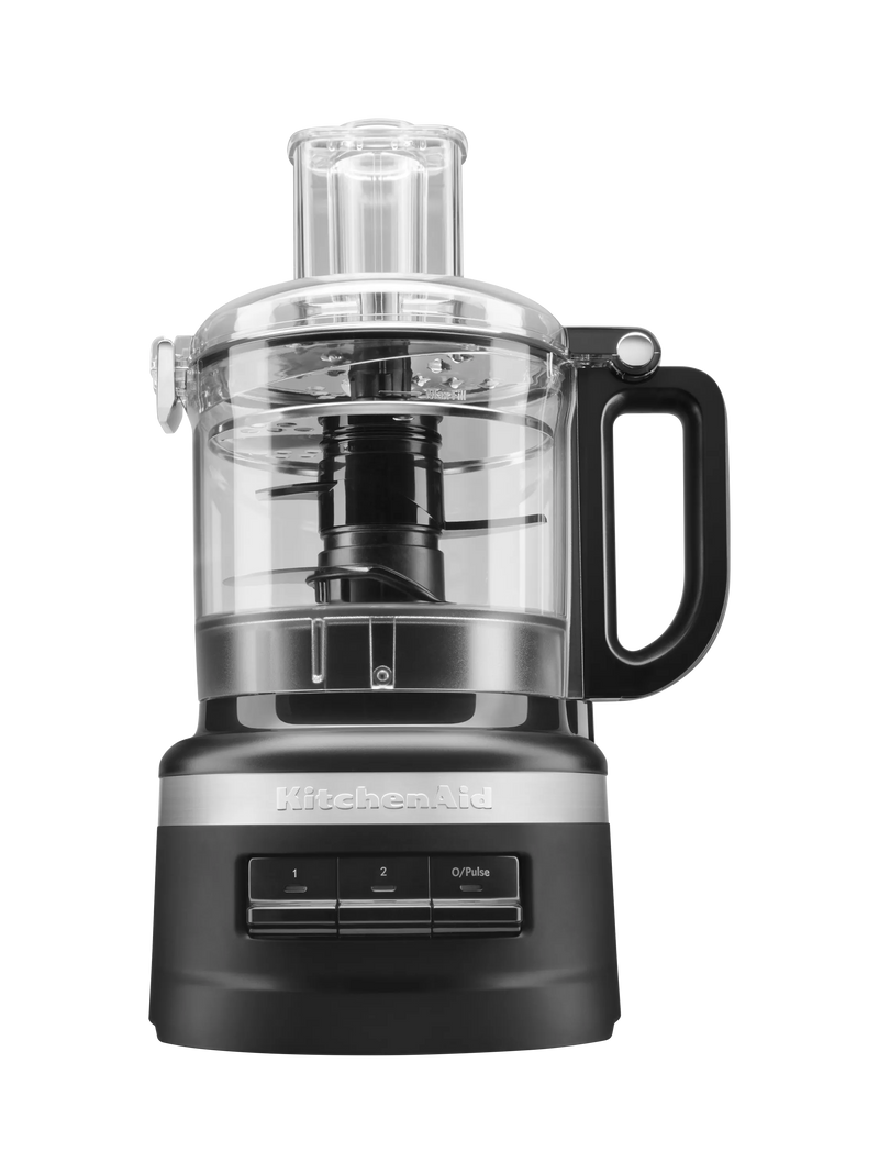 KitchenAid food processor matte black 1.7L, imported from the UK