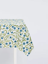 John Lewis John Lewis x Anine Cecilie Iversen Floret Oilcloth Tablecloth Fabric, Glacier- Buy online at McGrocer