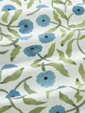 John Lewis Floret oilcloth tablecloth fabric glacier, imported from the UK