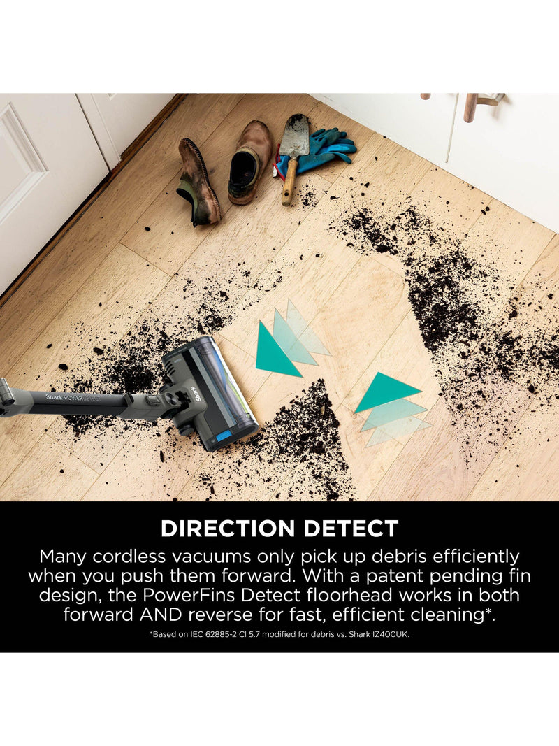 Shark PowerDetect cordless vacuum charcoal black, imported from the UK