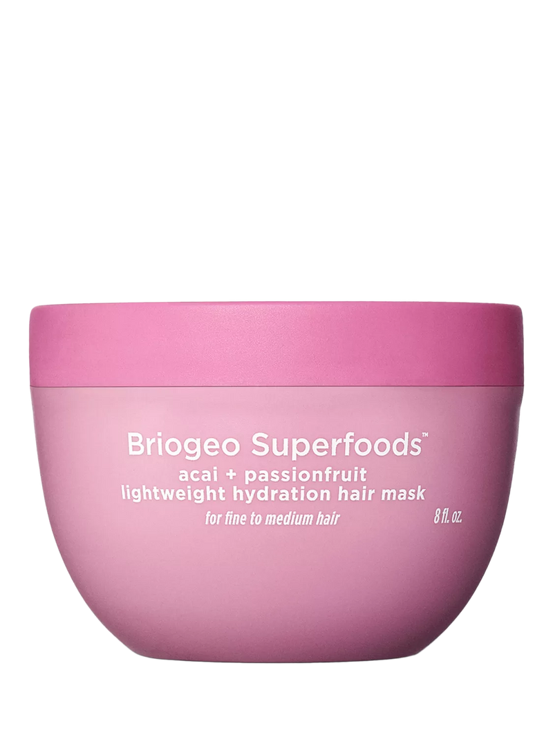 Briogeo hair mask acai and passionfruit 236ml, imported from the UK