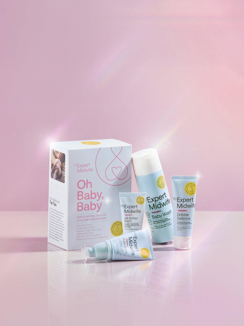 My Expert Midwife Oh Baby newborn skincare gift set, UK version