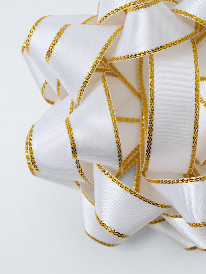 John Lewis white fabric confetti bow (British brand)