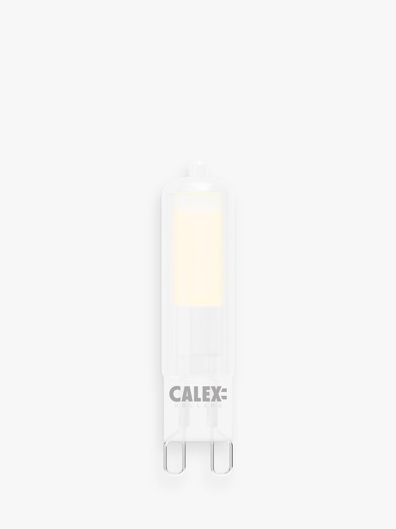 Calex 2W LED G9 capsule bulb clear, imported from the UK