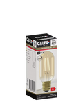 Calex decorative filament LED bulb gold tubular 3.5W, imported from the UK