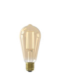 Calex decorative filament LED bulb gold tint E27, imported from the UK