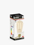 Calex decorative filament LED bulb gold tint E27, imported from the UK