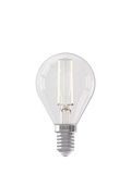 Calex LED E14 spherical bulb 3.5W clear - British product