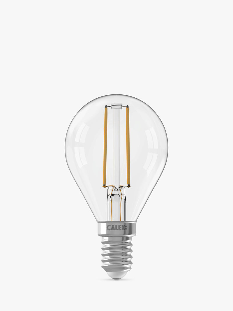 Calex LED E14 spherical bulb 3.5W clear - British product